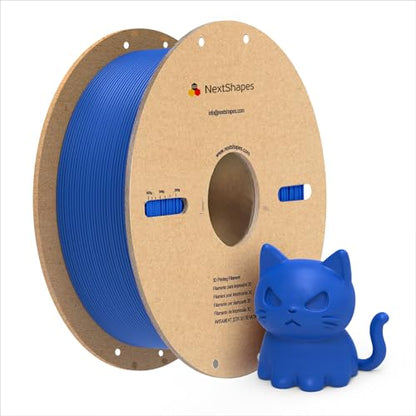 NextShapes PETG 3D Printer Filament 1.75mm,1KG Cardboard Spool - color: Blue