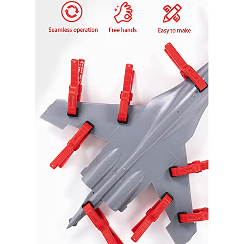 2/4/20 PCS Seamless Auxiliary Clamp Model Tool for Hobby Model DIY - color: 2pcs