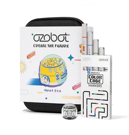 Ozobot Evo Coding Robot Kit | Ages 5-11 | STEM Coding for Kids & Teachers