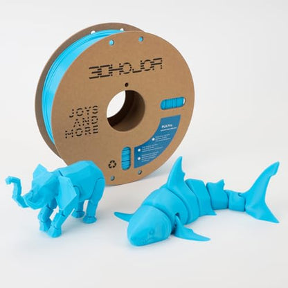 3DHoJor PLA+ 3D Printer Filament Light Blue,1KG - color: Light Blue