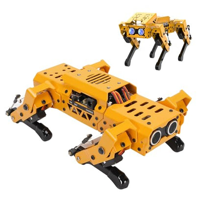 AI Robot Dog Quadrupled Programmable for Students Coding