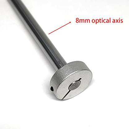 Shaft Collar Open Aluminum Alloy Lock Axle Collar Clamp Set Screw for 8mm Linear Rod Shaft Guide(8 * 25 * 8mm)10PCS - style: Open(8*25*8mm)