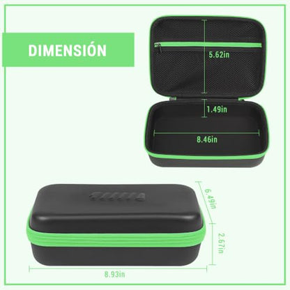 Battery Organizer Storage Case with Tester,88 Slot for AAA AA Button Cells - color: 88-Slots (Black-Green)