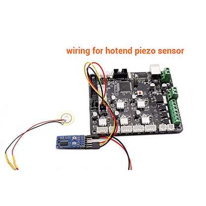 Precision Piezo Z-Probe Kit Piezo-Electric Hotend Z Probe Underbed Piezo Sensor for 3D Printers Revolutionary Auto Bed Leveling Sensor