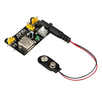 6Pcs Breadboard Power Supply Module 3.3V 5V
