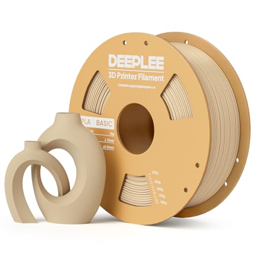 PLA Basic 1.75mm 3D Printer Filament Beige 1KG - color: 1kg*beige