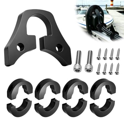 Cable Bracket/Organizer Clip w/Spacers & Screws Compatible with Minn Kota - color: Combo 2