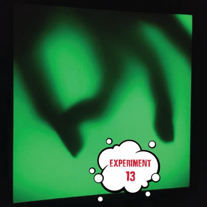 Einstein’s Glow in Dark Science Kit for Kids. STEM for Boys & Girls Aged 8 and Above. 18 Exciting Experiments Inside. Detailed Picture Guide Included. - color: Green and Yellow
