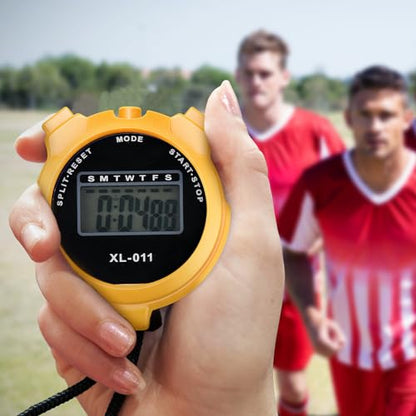 Kanayu 28 Pack Digital Sports Stopwatch with Date Alarm Lanyard