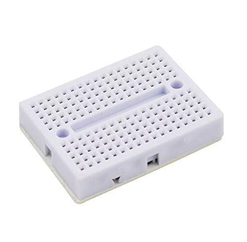 [12Packs] 170 Points Mini Small solderless breadboard Compatible for Proto Shield