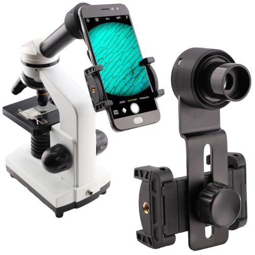 Microscope Phone Adapter with WF16X Widefield Eyepiece