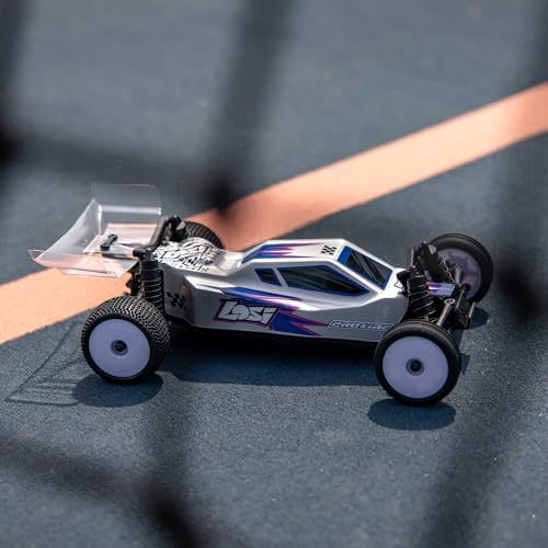 Losi Micro-B 2 Wheel Drive Buggy Silver RTR LOS00007T2 - color: Silver