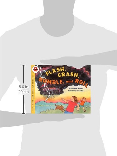 Flash, Crash, Rumble, and Roll: A Colorful STEM Picture Book about Thunderstorms and Lightning for Kids (Ages 4-8)