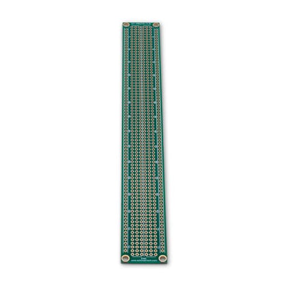 Double Sided ENIG Protoboard, Solderable Breadboard, Electronic Circuit Board for DIY Prototype Circuit, FR4, Plated Through Hole Solder Prototype Board, ST-PROTO-1-8 (1" x 8") - style: 1" x 8"