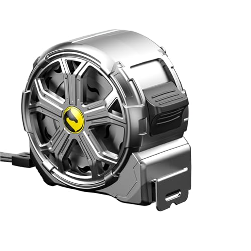 25ft Stainless Steel Tape Measure, Waterproof & Rustproof for Construction - color: 25'