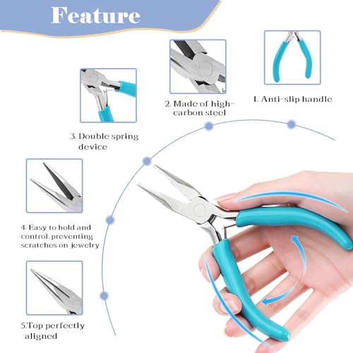 Mini Jewelry Pliers Small Needle Nose Pliers for Jewelry Making