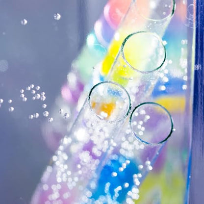 MECCANIXITY Clear Storage Tube 22x24mm Small Plastic Round Tubing with Caps Rigid Bottle Container 200mm/8 Inch for Item Stored - size: 22x24x200mm