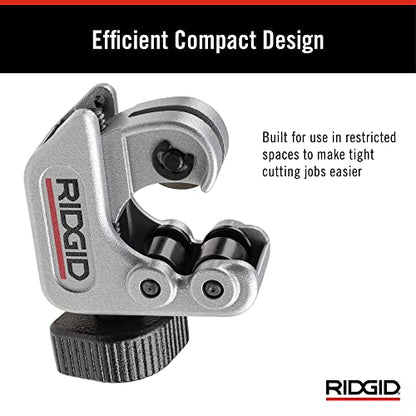 Ridgid - CC247 RIDGID 40617 Model 101 Close Quarters Tubing Cutter,1/4-inch to 1-1/8-inch Tube Cutter Silver,(Pack of 6) - size: Small (Pack of 6)
