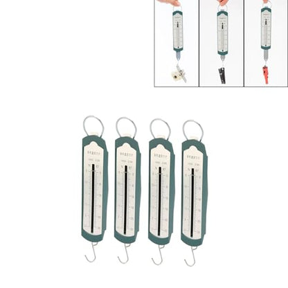4Pcs Spring Scales for Science Classroom, Professional High Accuracy Bar Portable Spring Dynamometer for Student Physics Experiment Teaching Demonstration (2.5N) - size: 2.5N