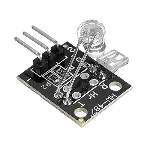 HiLetgo 5pcs 5V Heartbeat Detect Sensor Heart Rate Detect Measuring Module Measure Finger