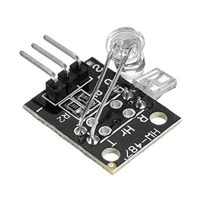 HiLetgo 5pcs 5V Heartbeat Detect Sensor Heart Rate Detect Measuring Module Measure Finger