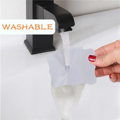 Basket Labels Clip, Include 20 Kitchen Clip Label Holder Removable PVC Bin with 2 Chalk Marker for Basket Pantry Organization -White - style: Butterfly Shape 20 (White)