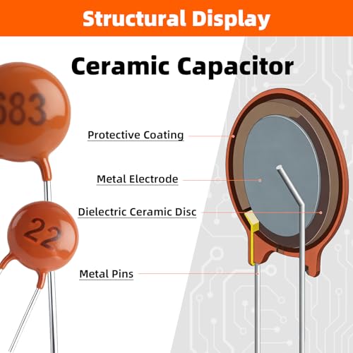 960 Pcs Ceramic Capacitor Kit 24 Values Multilayer Monolithic Chip