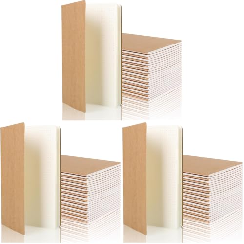 zmybcpack 72 Pack A5 Dot Grid Paper Notebooks, 8.25x5.5 Inch Dotted Journal - size: 8.25 x 5.5 inches (Dot, 72 pack)