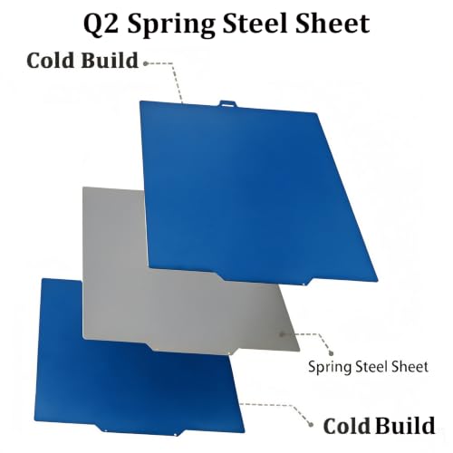280x280MM Cool Build Plate for QIDI Q2/Q2 Combo 3D Printer - size: 280x280mm