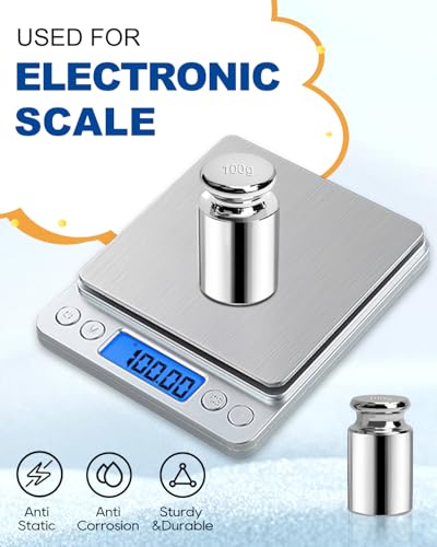 UCEC Calibration Weights for Digital Scale, 100g Gram Weights - size: 100g