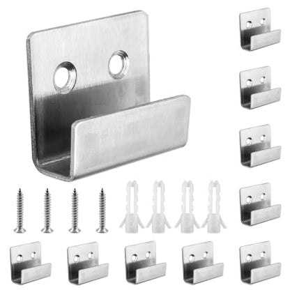 Luomorgo Tile Display Wall Hanger, Small Size, 10 Pcs, Silver - size: Small Silver