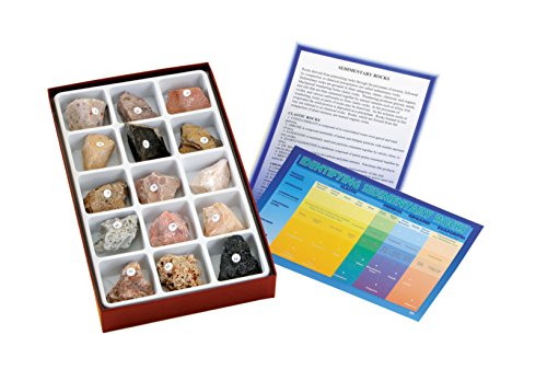 American Educational 15 Piece Sedimentary Rock Collection