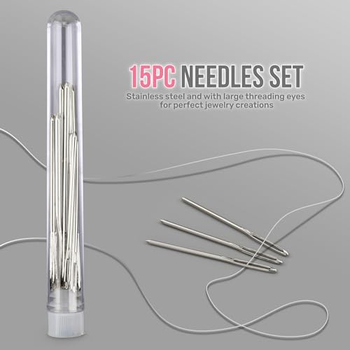 Hi-Spec Jewelry Making Supplies Kit for Adults with Findings Accessories