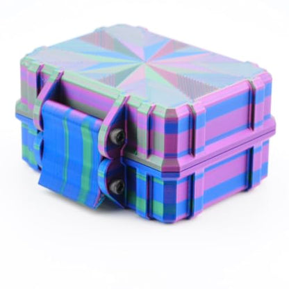 10-Slot 3 ml Vial Case| Compact Organizer| Organizer for GLP-1, Peptides, Research - size: 10 x 3ml