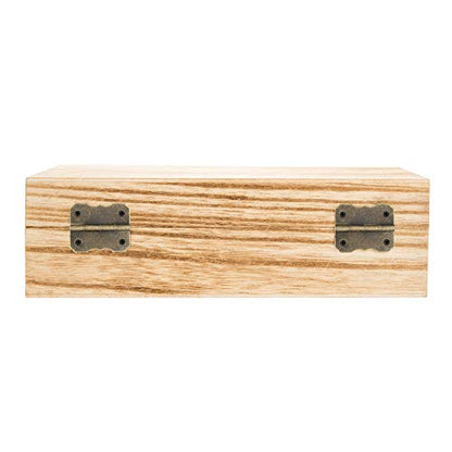 80Pcs Mini Bronze Hinges Engraved Hardware for Craft & Wooden Boxes - color: K62_80 Pcs