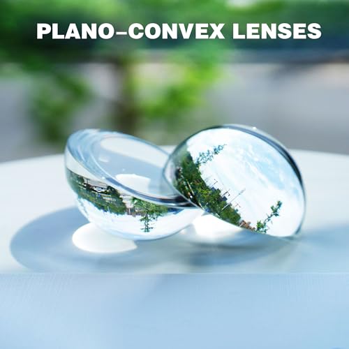 2Pcs 3.1inch Crystal Dome Magnifying Paperweight for Outdoor Events - color: 2pcs