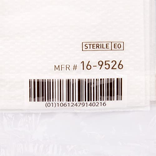 McKesson 16-9526-Case General Purpose Specimen Container High Density Polyethylene Screw-On 4 oz. / 120 Cc Sterile (Pack of 100)