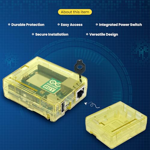 sb components Arduino YUN Case Transparent (Yellow)