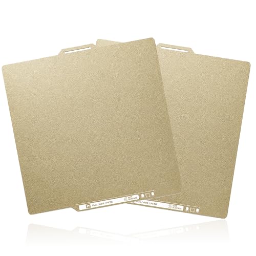 Tinytrees Build Plate for Bambu Lab X1 X1C X1E P1P P1S A1, PEI Build Plate with Identification Code Double Sided Textured PEI Plate Sheet 0.77mmwith QR Code Flexible Spring Steel Bed, 257x257mm - style: Double Side Textured PEI with Code