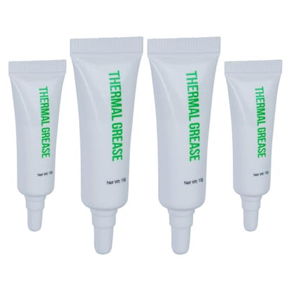 Creality High-Temperature Thermal Grease, Excellent Thermal Conductivity for 3D Printer Hotend and Heat Break, Non-Conductive&Corrosive, Non-Toxic, Odorless, Stable from -55°C to 350°C (4 Pack) - style: High-temp Thermal Grease