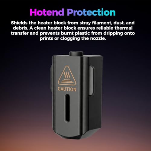Creality Official SPARKX i7 Hotend Sock 3PCS, Original i7 High-Temperature Silicone Cover for Heater Block, Non-Stick Heat Insulation Sleeve for Creality SPARKX i7 3D Printer (3PCS) - style: Hotend Silicone Cover