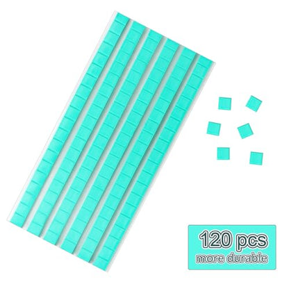 Feosky Adhesive Poster Sticky Tack Putty, Reusable and Removable Adhesive Putty, 120PCS, Mounting Putty for displaying Wall Paintings, Museum Art Photography, Picture, Crafts (Blue, Pack of 1) - color: Blue, size: 1Pack