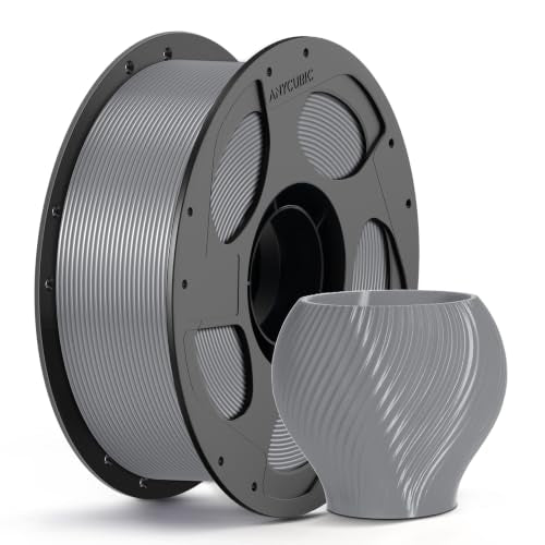 ANYCUBIC PETG Filament 1.75mm, 1KG Reusable Spool, Grey - color: 1kg Petg Grey