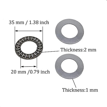 DEEG Replacement Riding Lawn mowers Parts Front Wheel Bearing kit