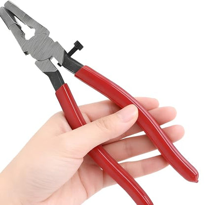 51 Pack Car Key Fob Hardware Tool Kit with Rubber-Tip Pliers