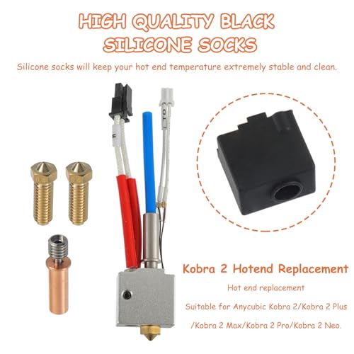 Kobra 2 Hotend 3D Printer Extruder End Kit - style: For Kobra 2