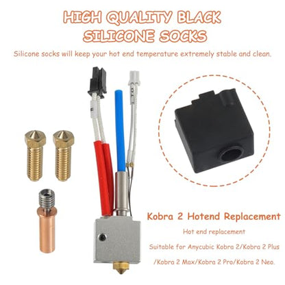 Kobra 2 Hotend 3D Printer Extruder End Kit - style: For Kobra 2