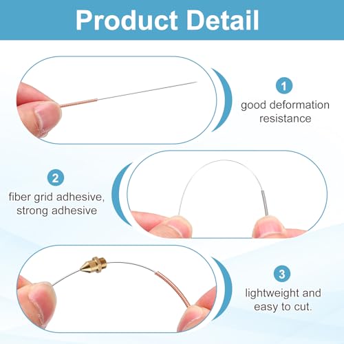 MECCANIXITY 10Pcs 3D Printer Nozzle Cleaning Kit Precision 0.25mm Stainless Steel Cleaner Needles for 3D Printer Clog Removal, Maintenance - size: 0.25mm