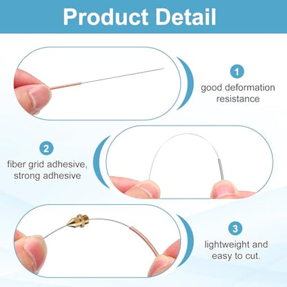 MECCANIXITY 10Pcs 3D Printer Nozzle Cleaning Kit Precision 1mm Stainless Steel Cleaner Needles for 3D Printer Clog Removal, Maintenance - size: 1mm
