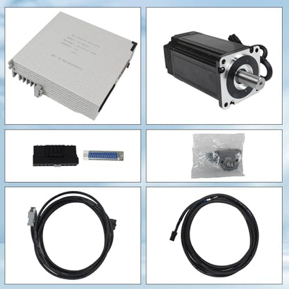 RATTMMOTOR YPMC-600W 220V Servo Motor with Brake+Servo Driver